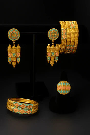Gold Plated Bangles for Women