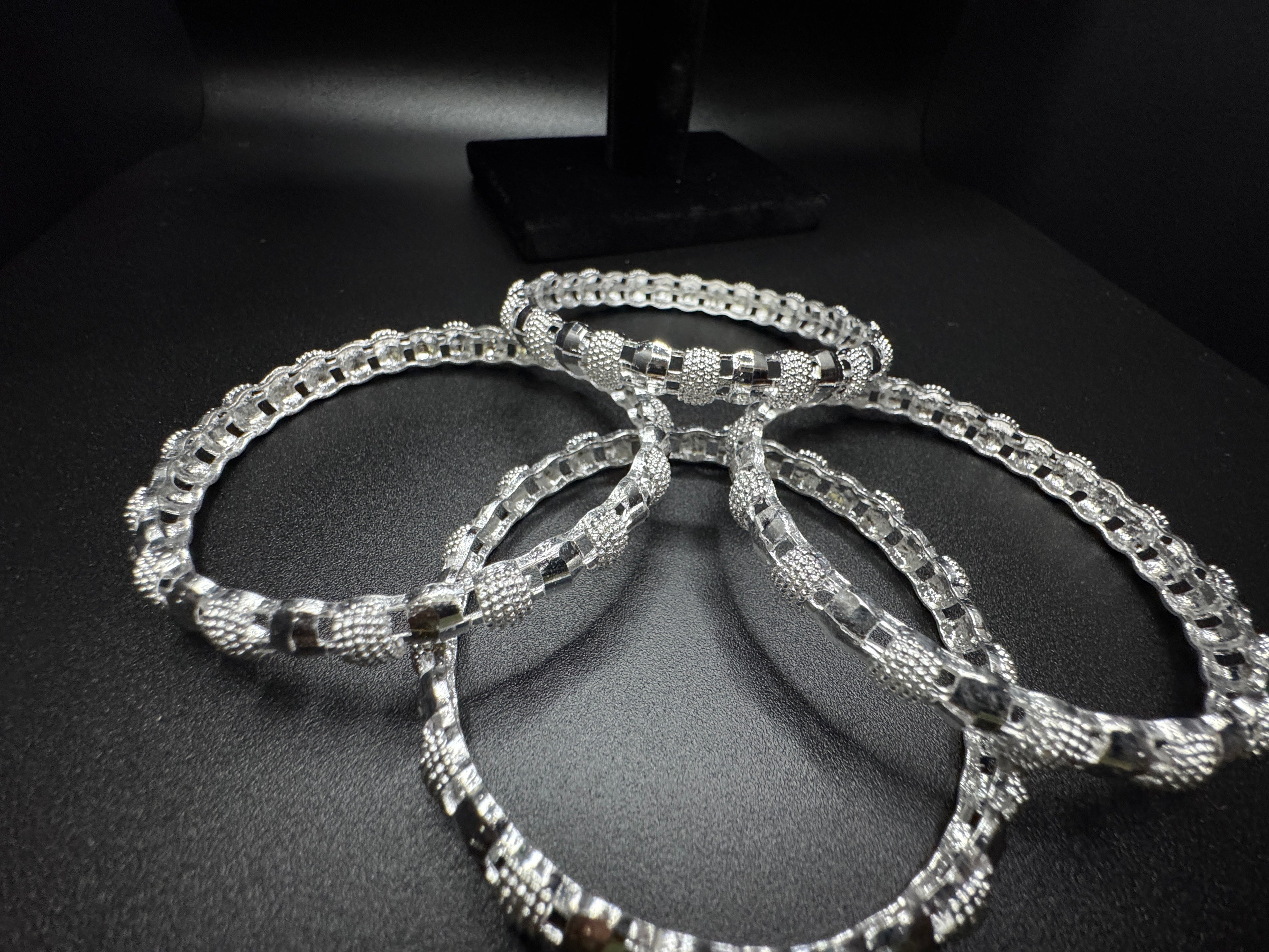 Silver bangle