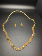 Radiant Cascade Necklace Set