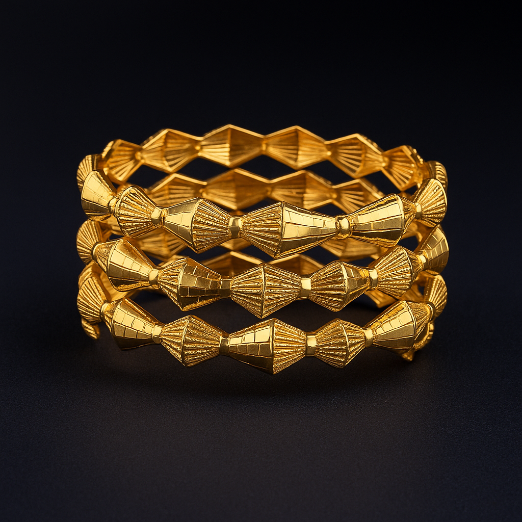 Gold bangle