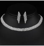 Radiant Cascade Necklace Set