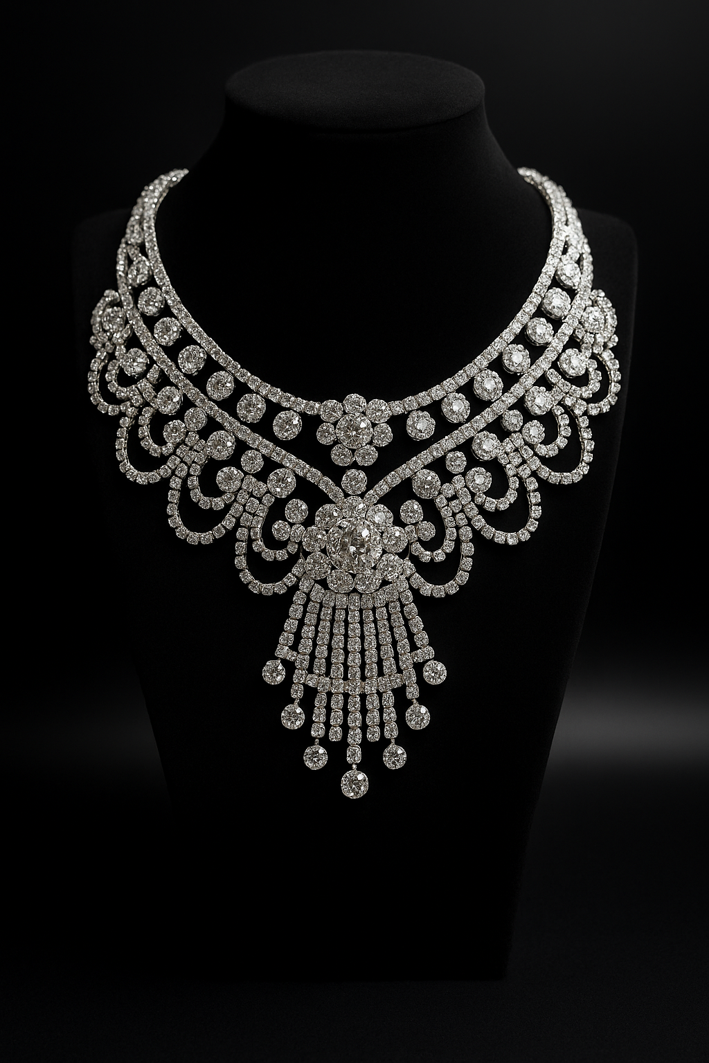 Sparkling Royal Diamond Jewelry Set