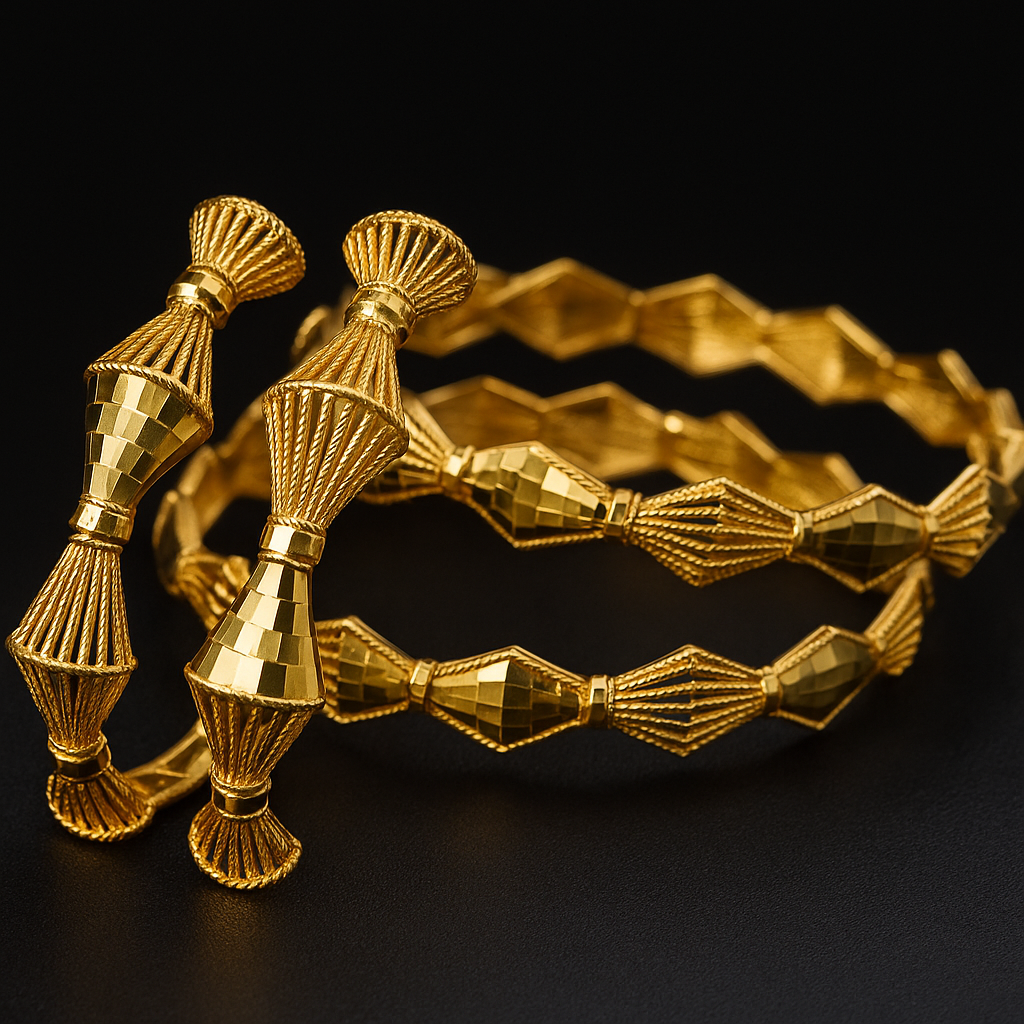 Gold bangle
