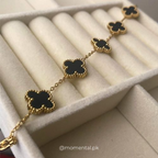 BlueSafa Multicolor Clover Harmony Bracelet