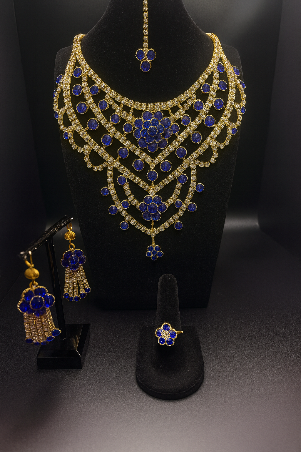 Royal Blue Blossom Set