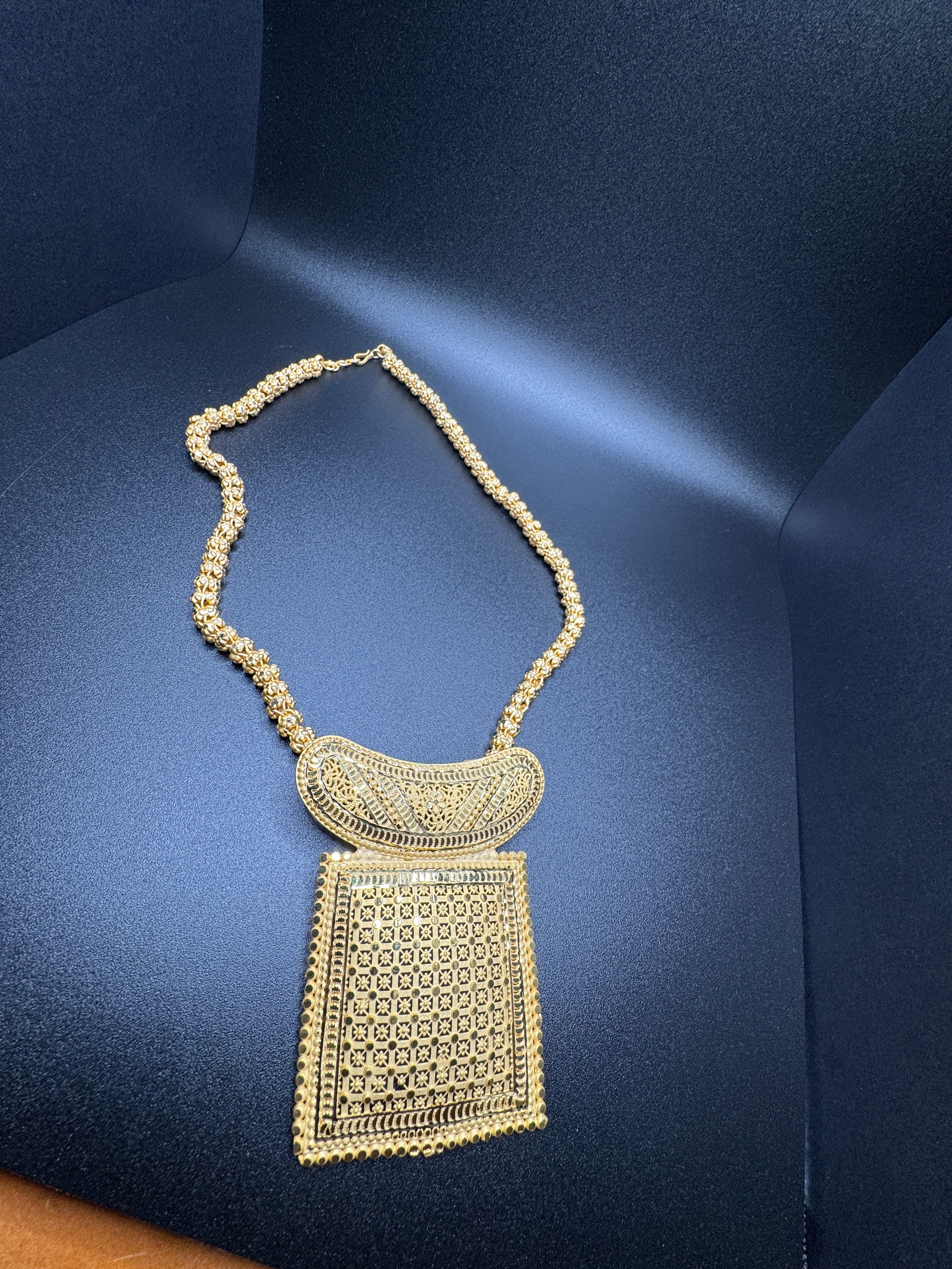 Golden Dubai Monarch Set  24K Handcrafted Filigree