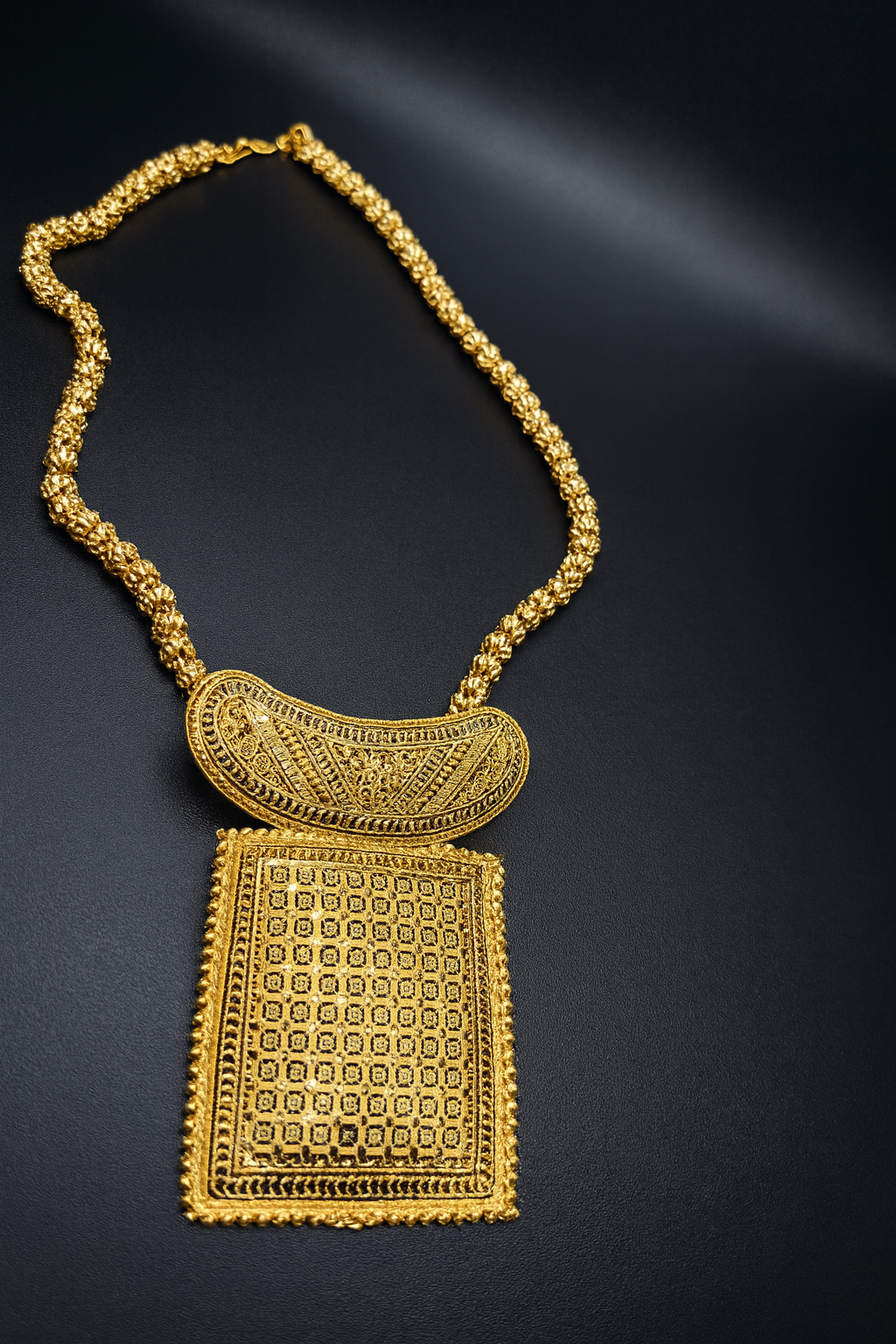 Golden Dubai Monarch Set  24K Handcrafted Filigree