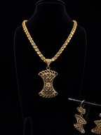 24K Royal Hourglass Jewelry Set