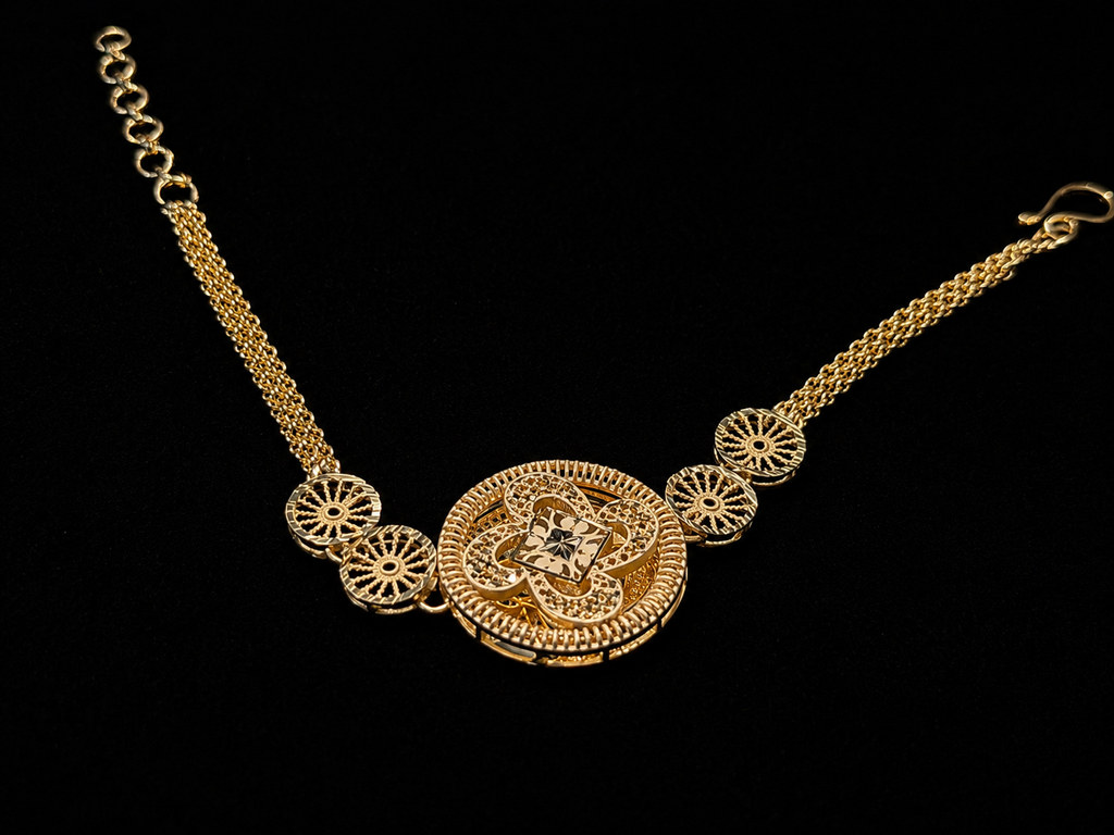 24K Elegant Bloom Jewelry Ensemble