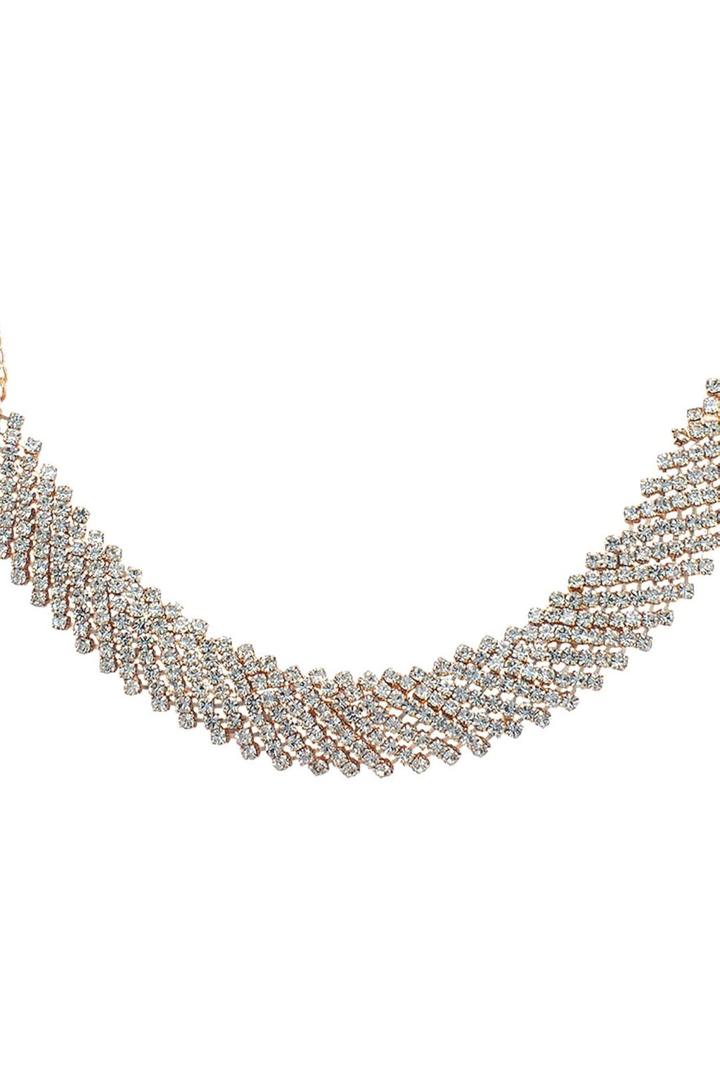 Radiant Cascade Necklace Set