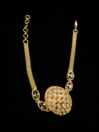 Luxury Gold Plated Jewelry Set for Women Statement Necklace, Ring, Bracelet & Earrings