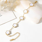 BlueSafa Multicolor Clover Harmony Bracelet