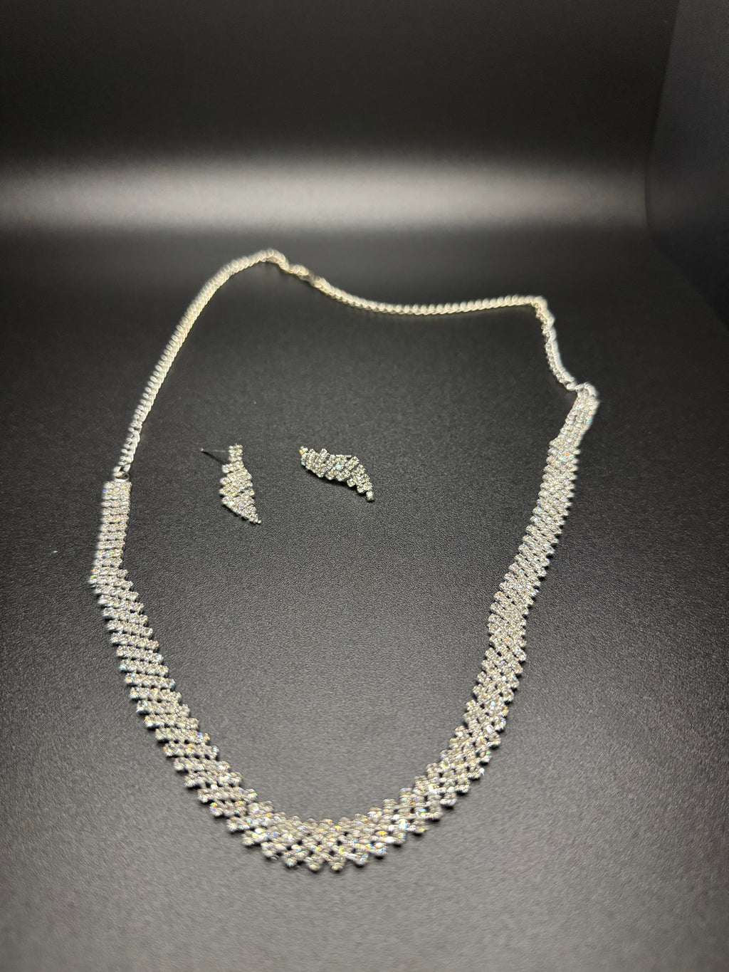 Radiant Cascade Necklace Set