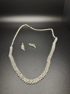 Radiant Cascade Necklace Set