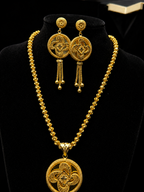 24K Royal Clover Filigree Bracelet Luxury Gold Statement Jewelry