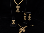 24K Royal Hourglass Jewelry Set