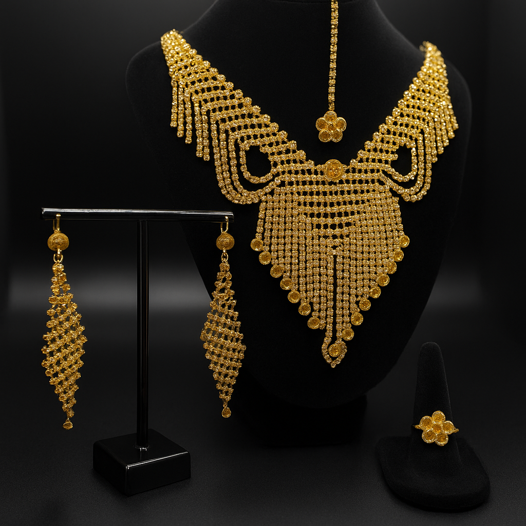 Golden Majesty Jewelry Set