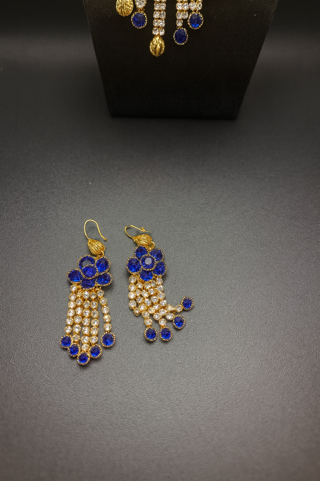 Royal Sapphire Bloom Jewelry Set