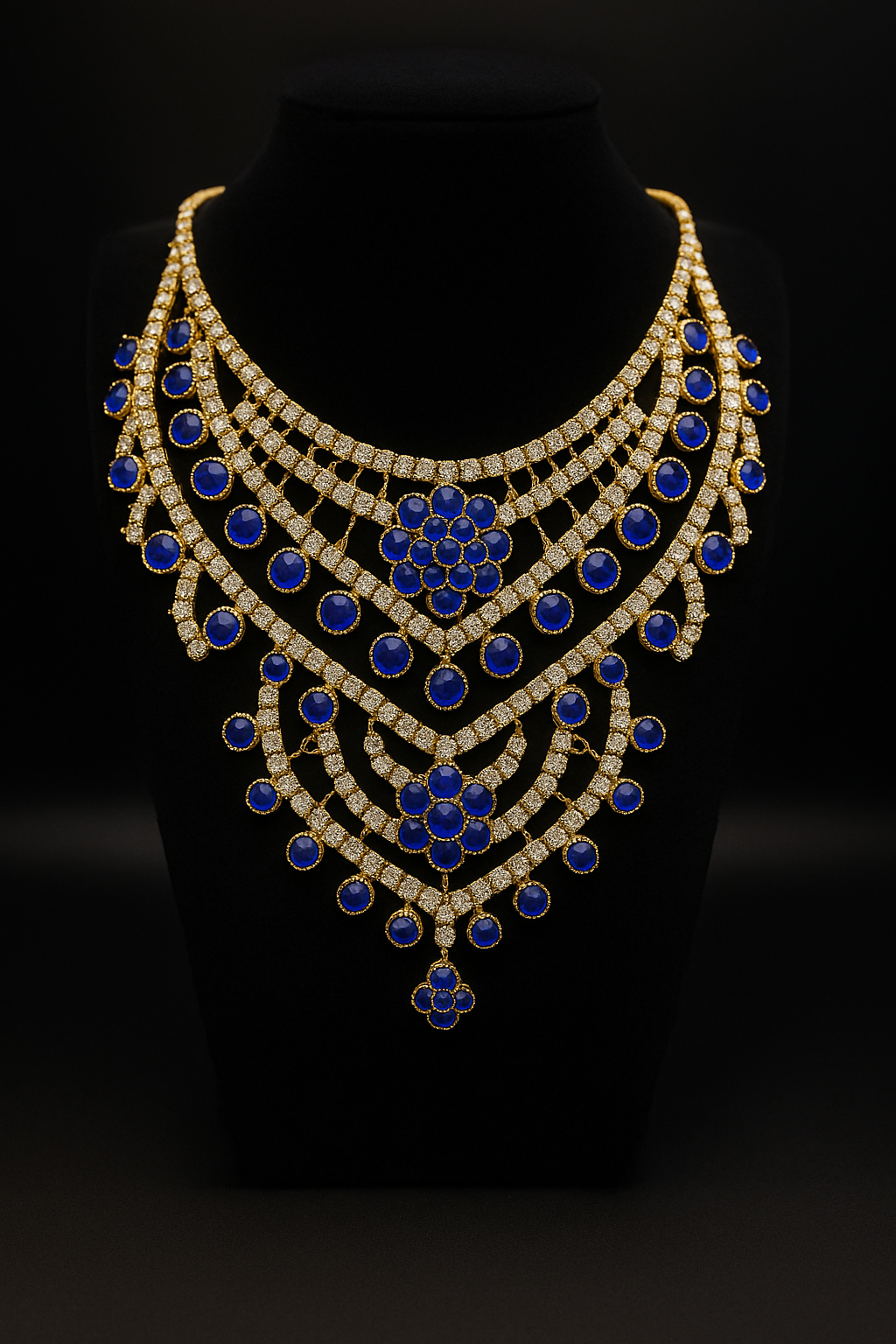 Royal Blue Blossom Set